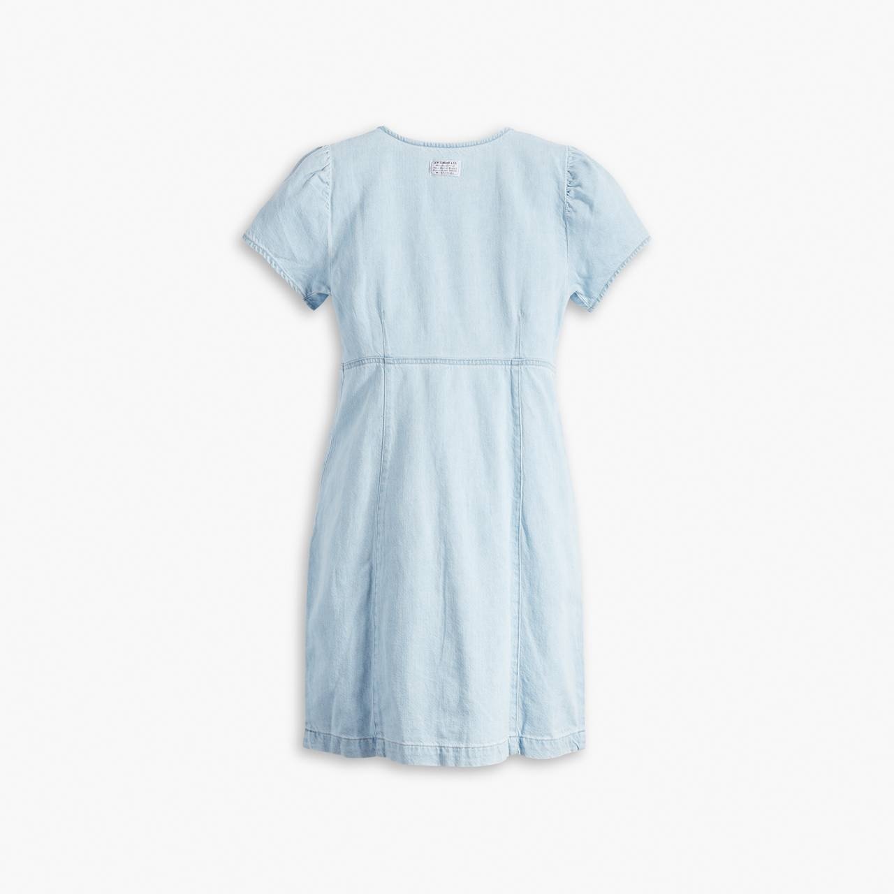 ERIN MINI DENIM DRESS - 6