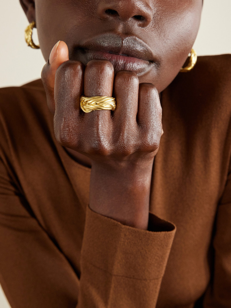 YSSO Ida Gold Plated Ring outlook