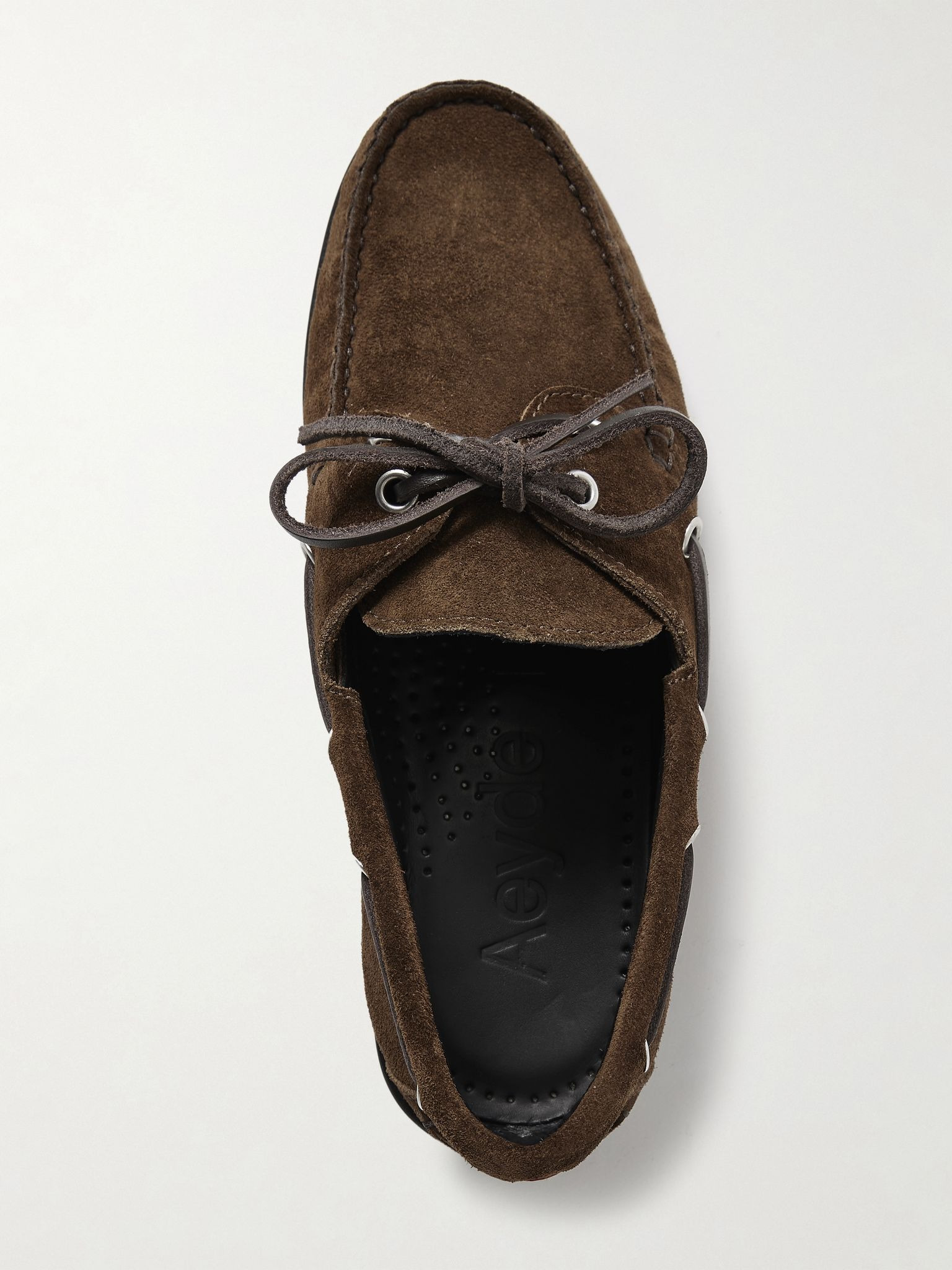 Harris suede boat shoes Chocolate - 5