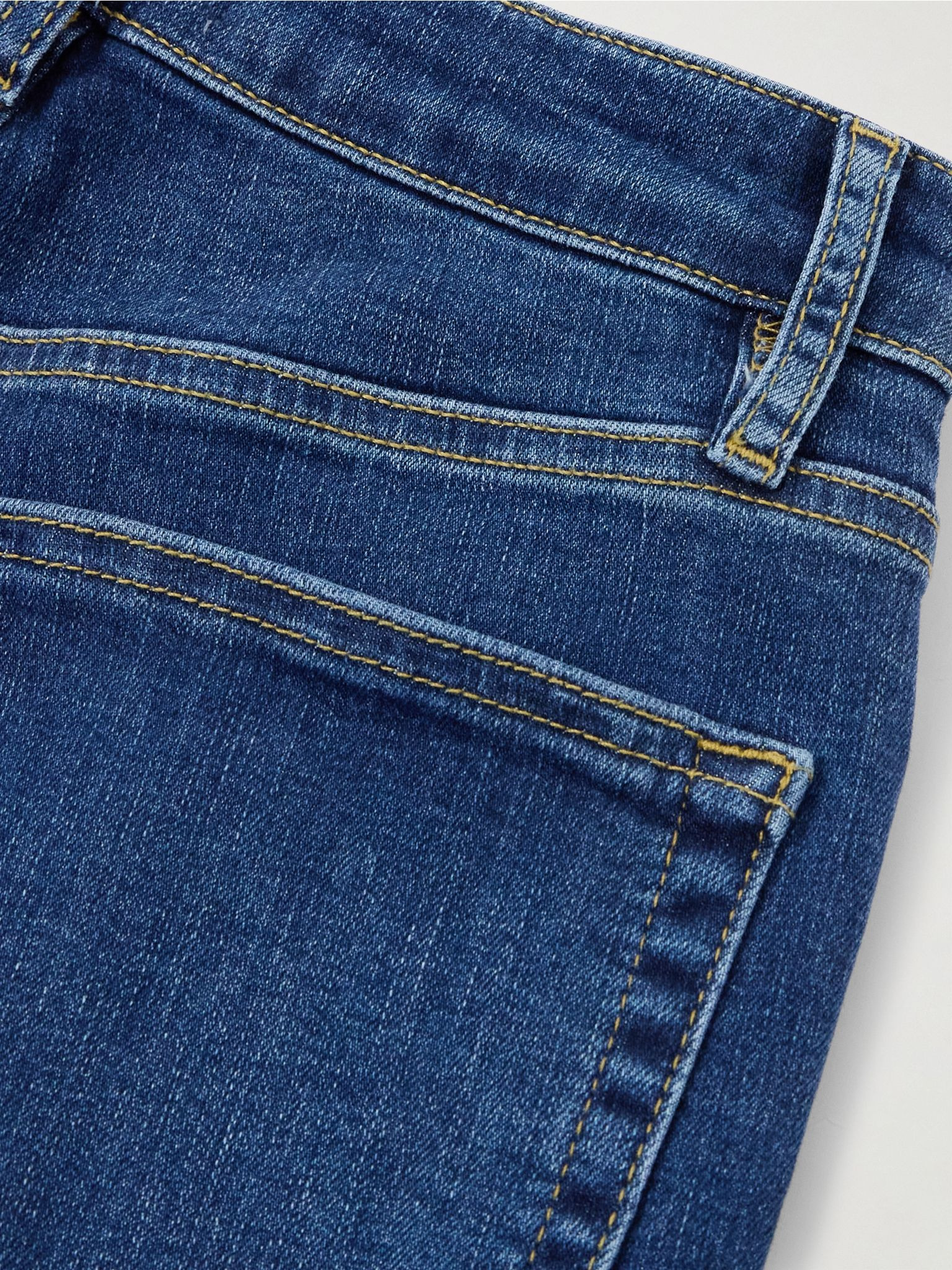 Reboot Crop stretch high-rise bootcut jeans Dark denim - 6