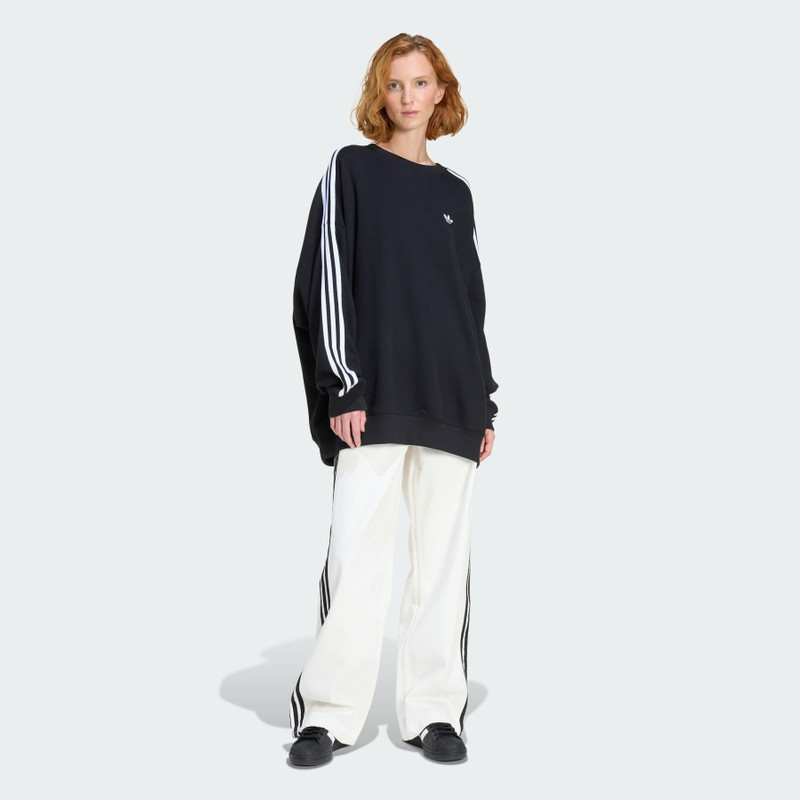 3 STRIPES OVERSIZED ADILENIUM CREW Sweater 4