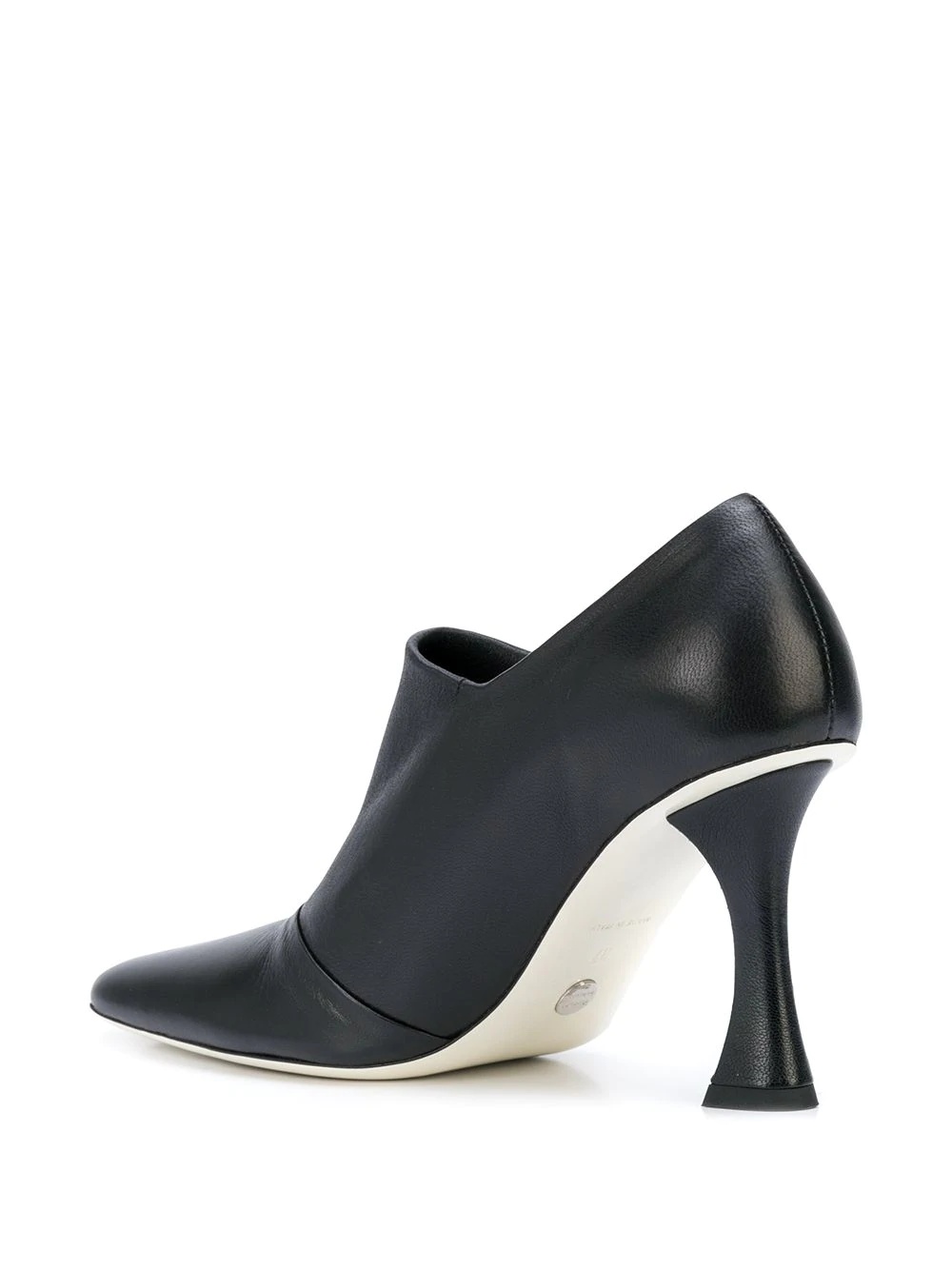 square-toe 80mm pumps - 3