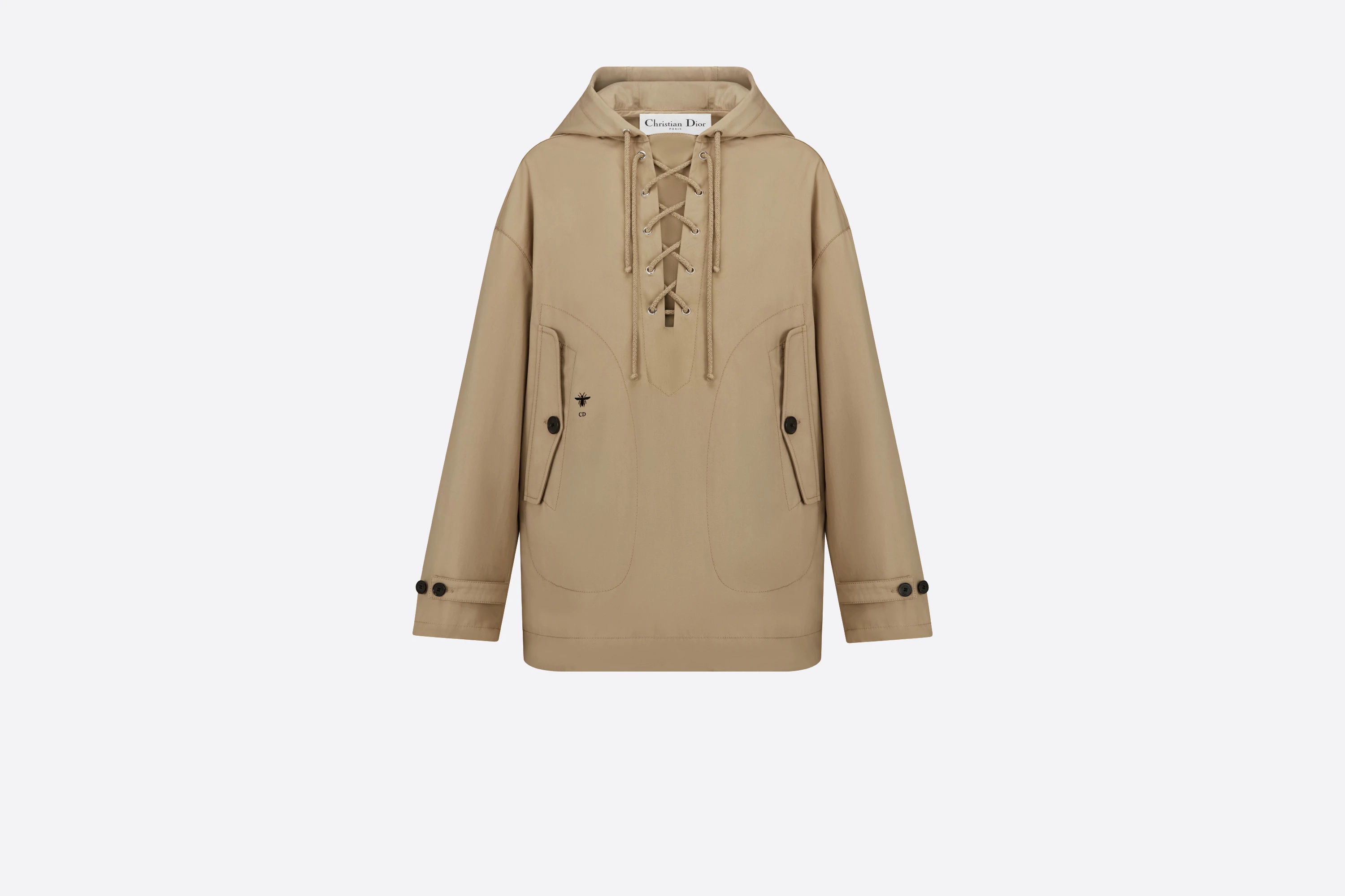 Hooded Peacoat - 1