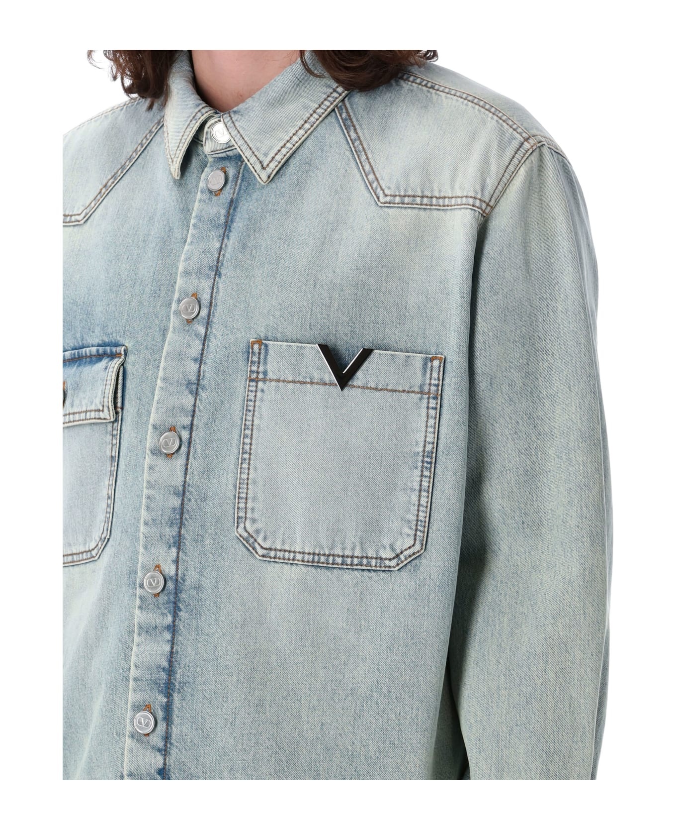 Denim Shirt Jacket - 3