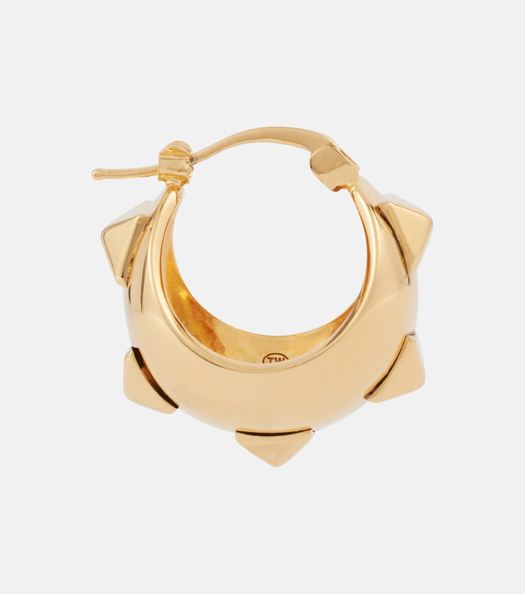 Rockstud hoop earrings - 2