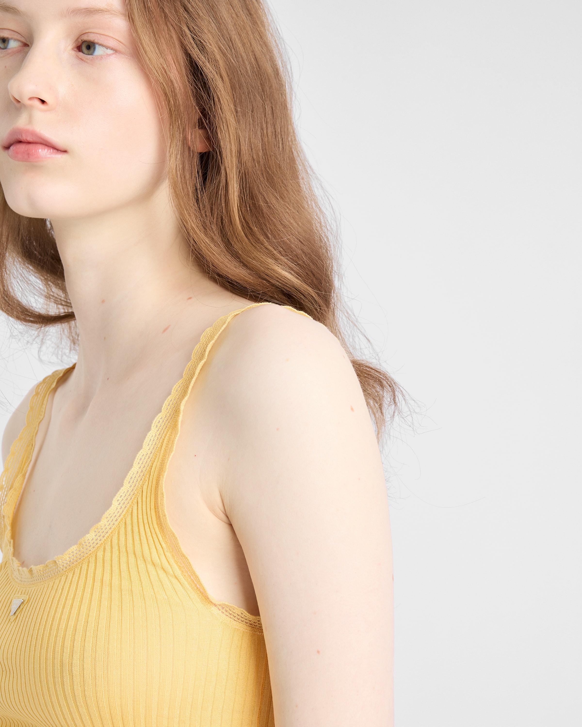 Ribbed cotton top - 6
