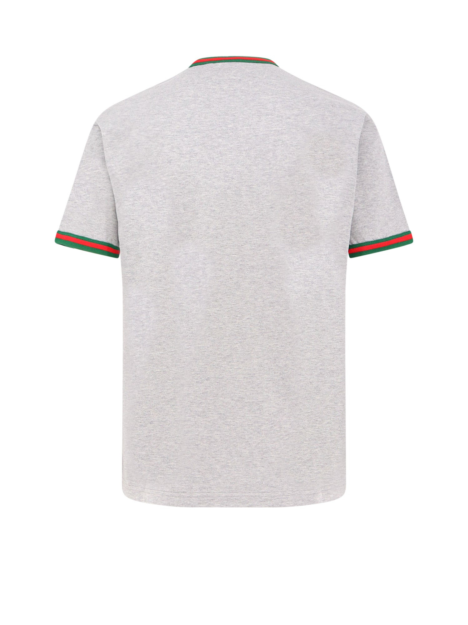 Gucci Men Cotton T-Shirt With Web Detail - 4