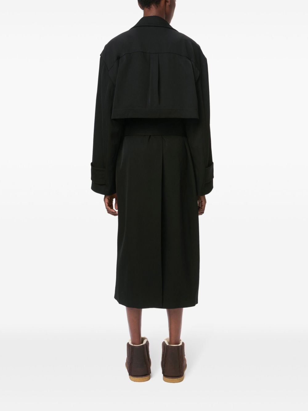 virgin-wool trench coat - 4