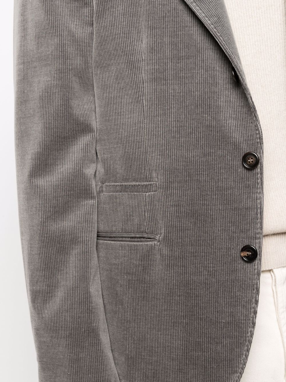 single-breasted tailored blazer - 5