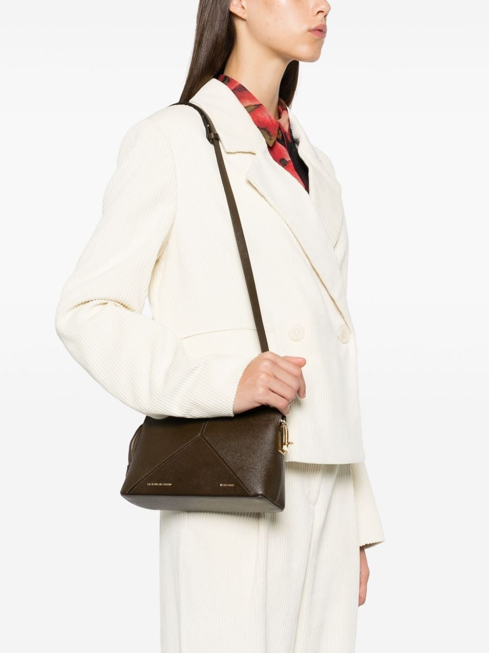 leather cross body bag - 2