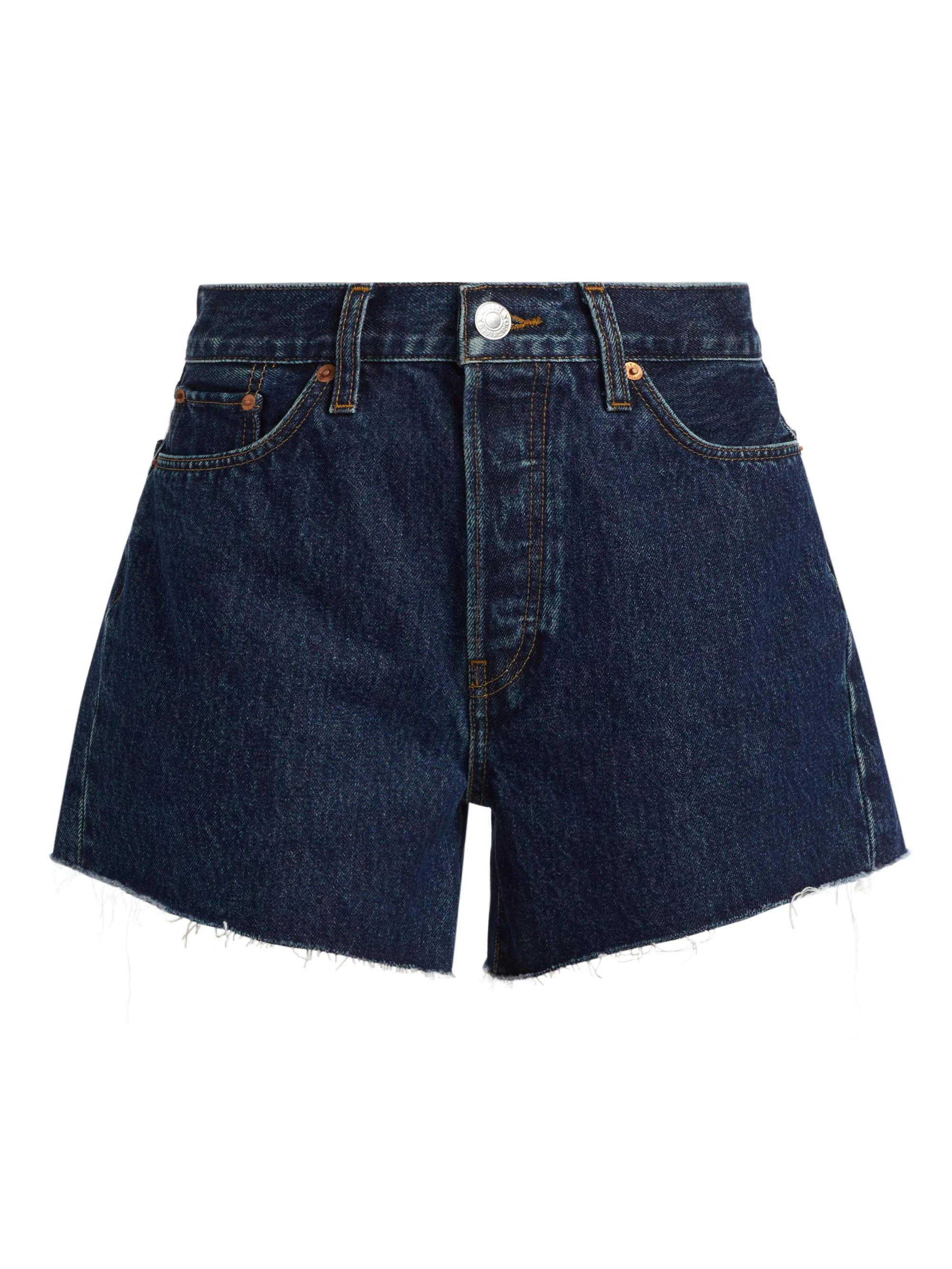 Women's 90s Low-Slung Denim Shorts - Heritage Rinse - 1