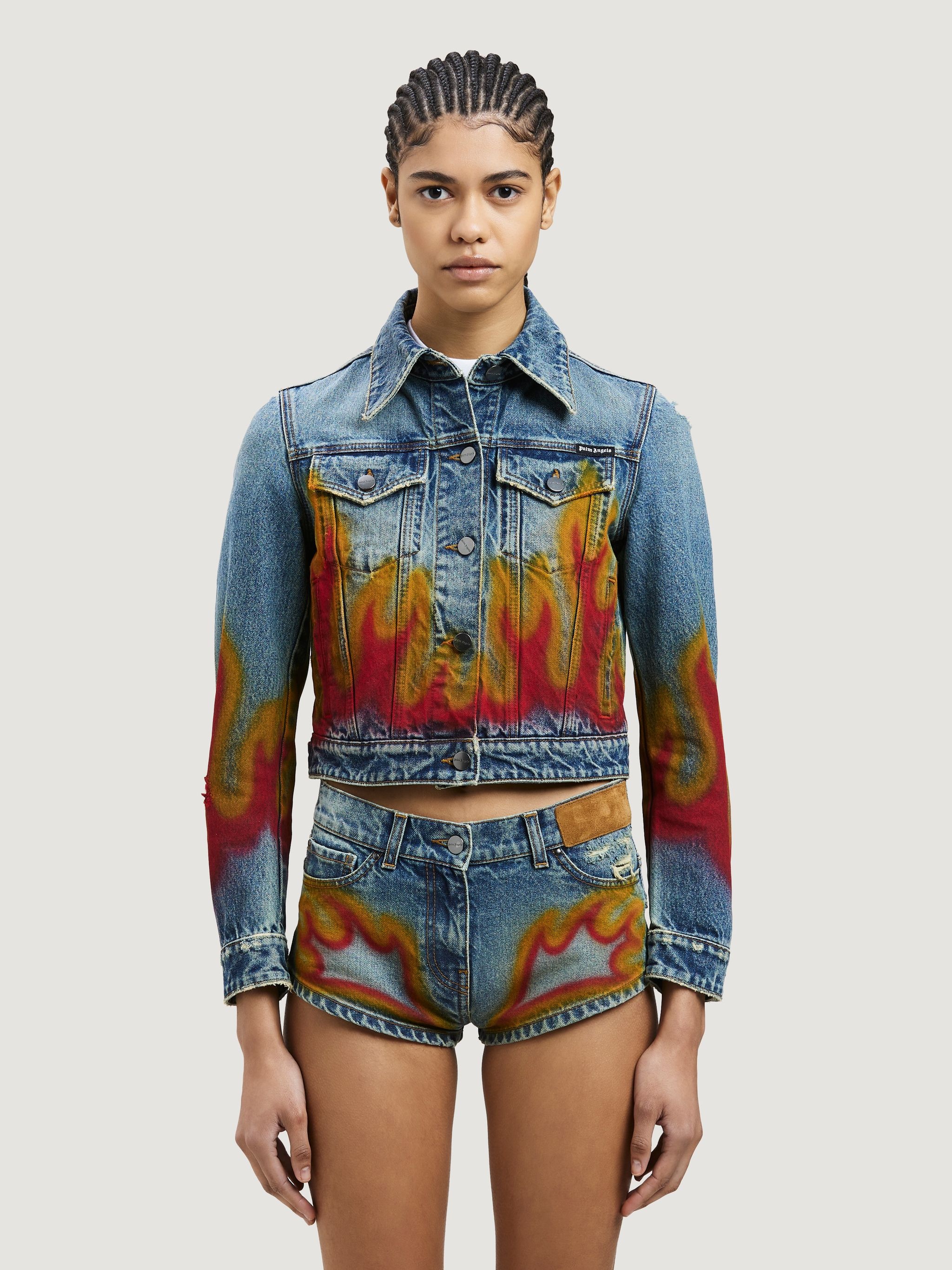 BURNING DENIM JACKET - 3