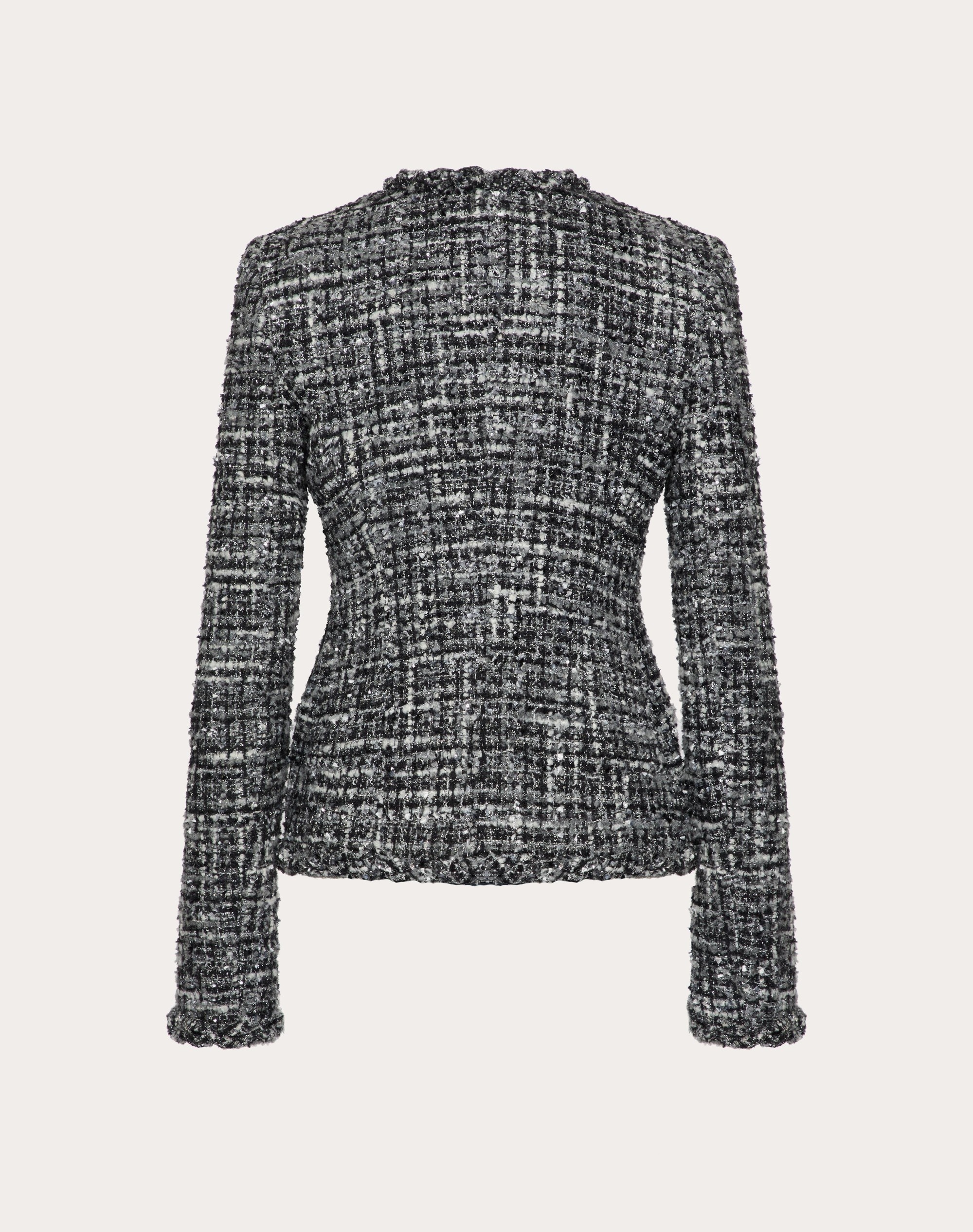 TWEED MELANGE JACKET - 2