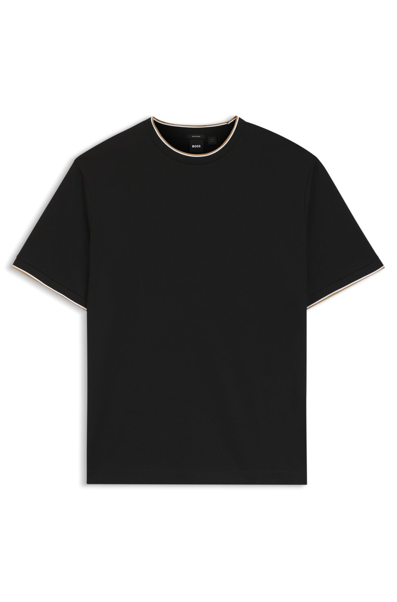 REGULAR-FIT T-SHIRT IN MERCERISED COTTON 1