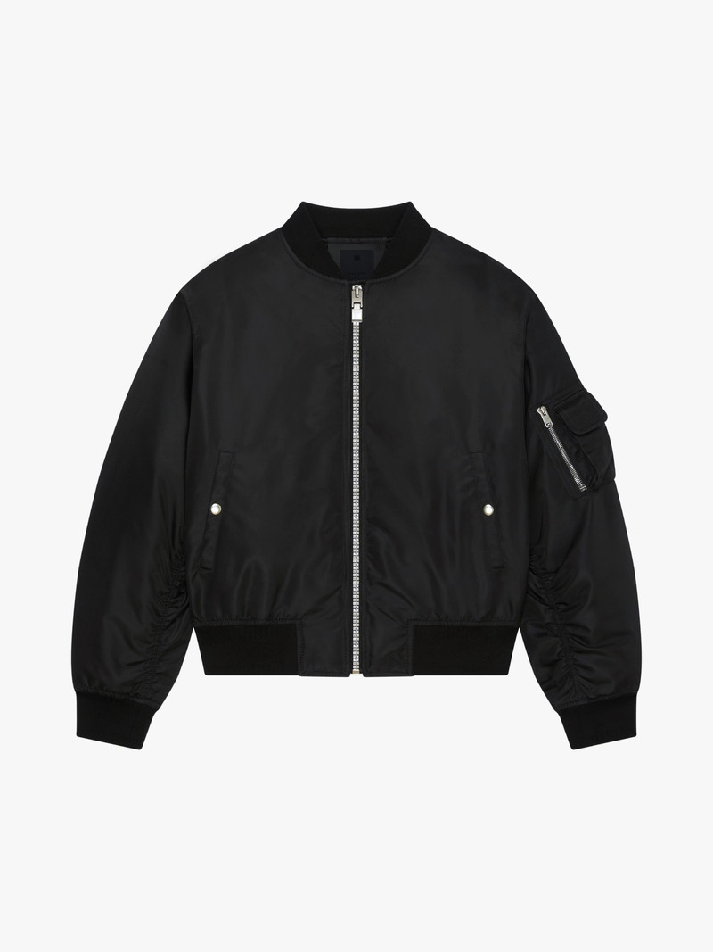 MULTI-POCKET BOMBER JACKET - 1