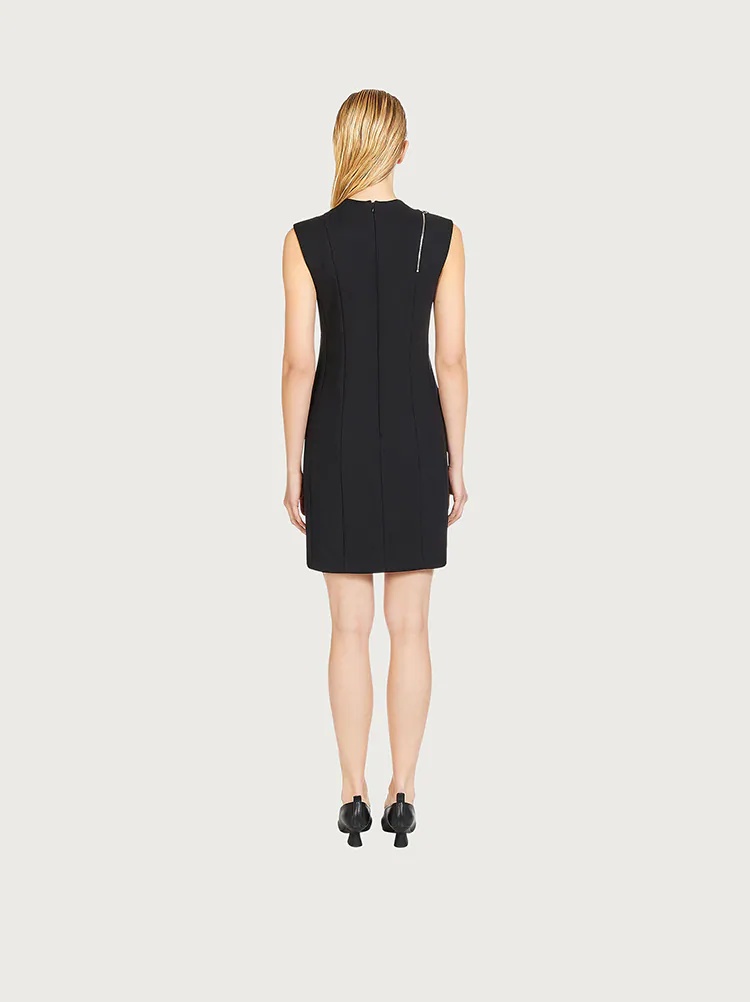 SLEEVELESS TUBE DRESS - 4