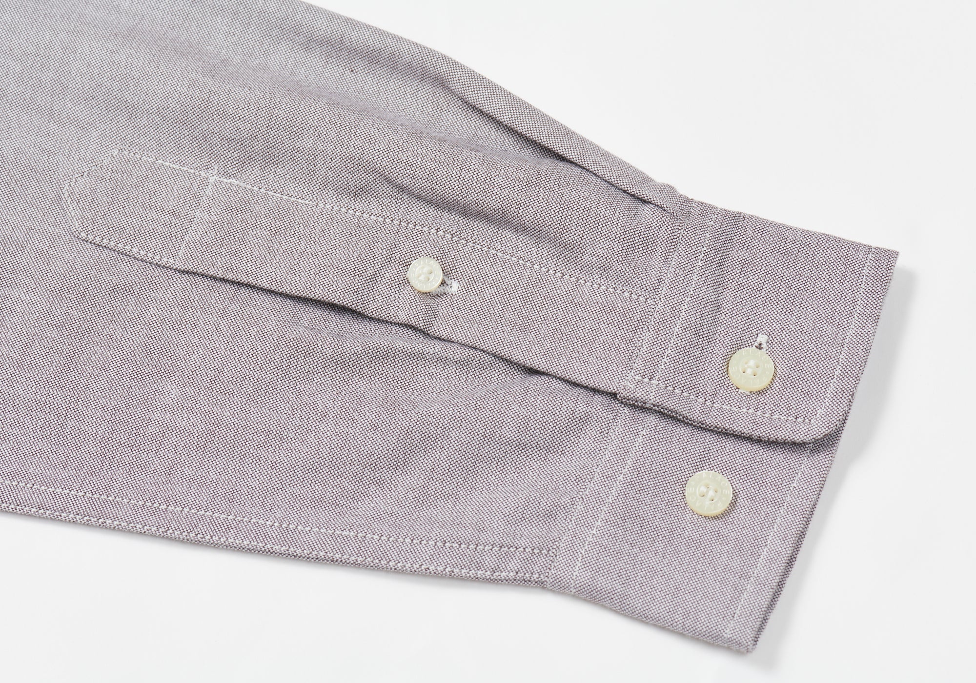 MIXED OXFORD SHIRT WHITE - 5