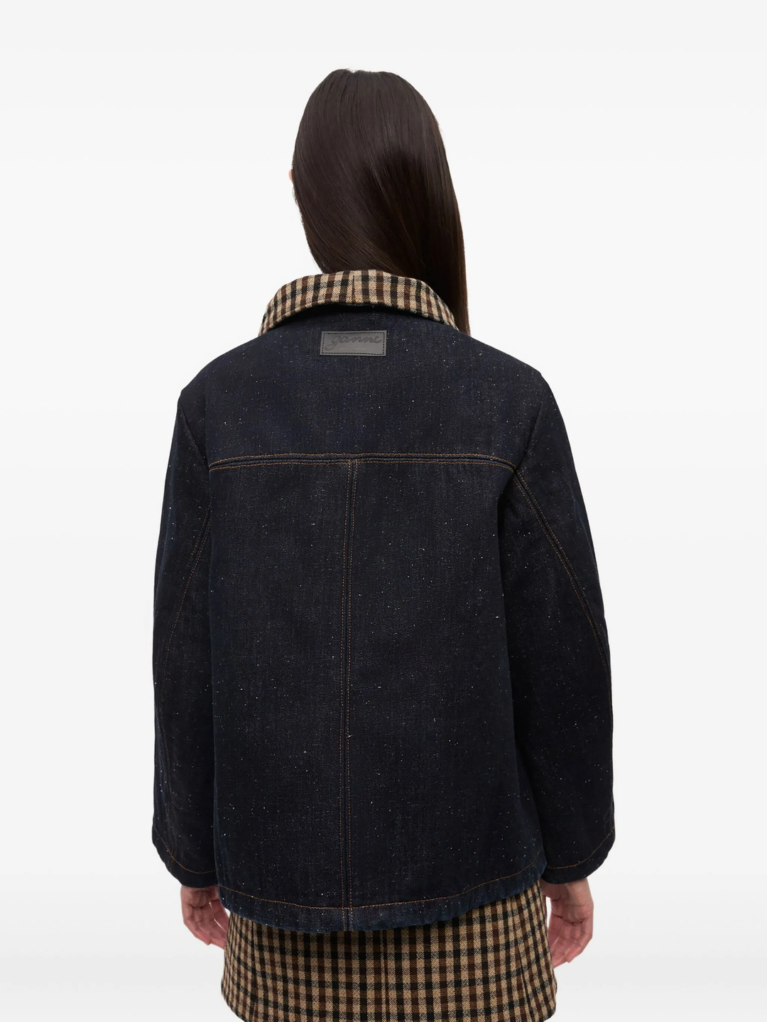 Neppy Denim Bonded Jacket - 4