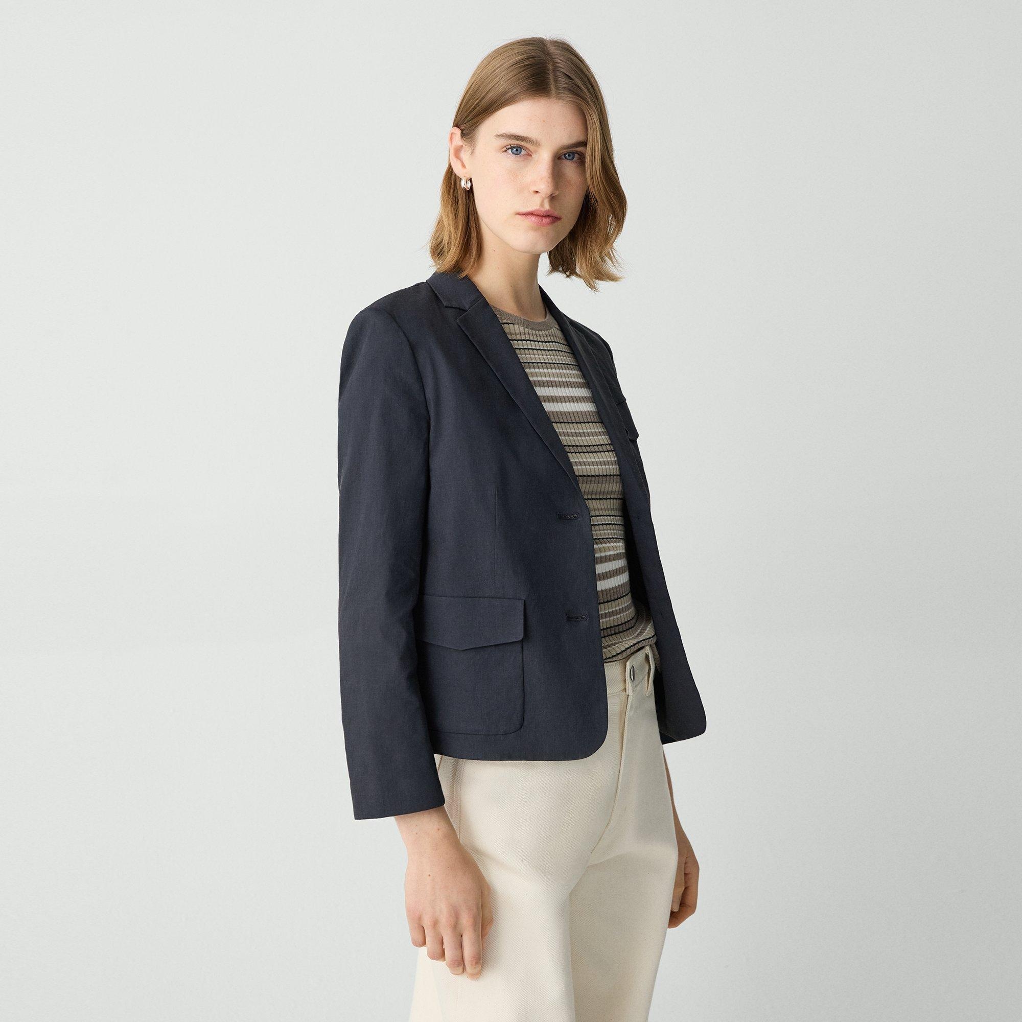 Shrunken Blazer in Good Linen - 3