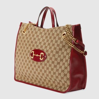 GUCCI Gucci Horsebit 1955 large tote bag outlook