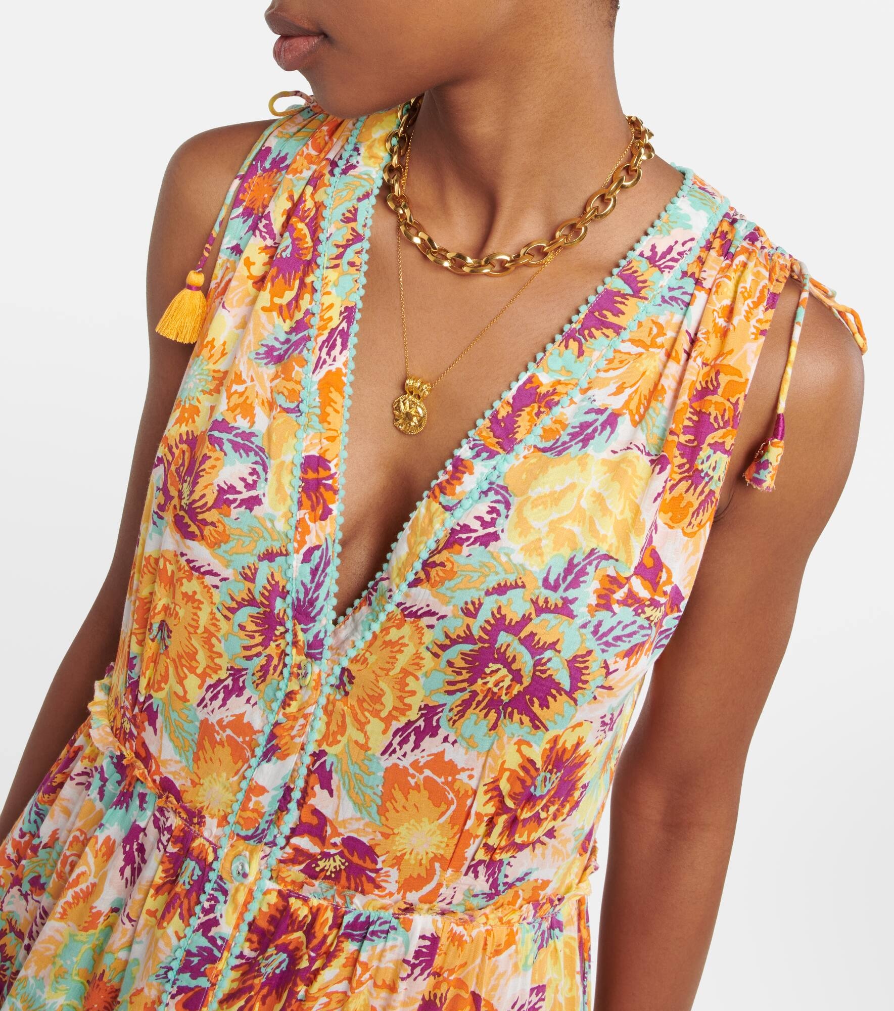 Ivy floral maxi dress - 4