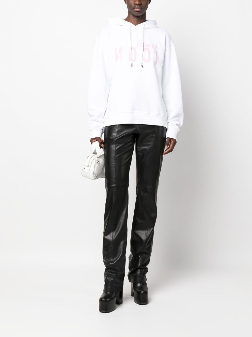 Icon logo-print hoodie - 2