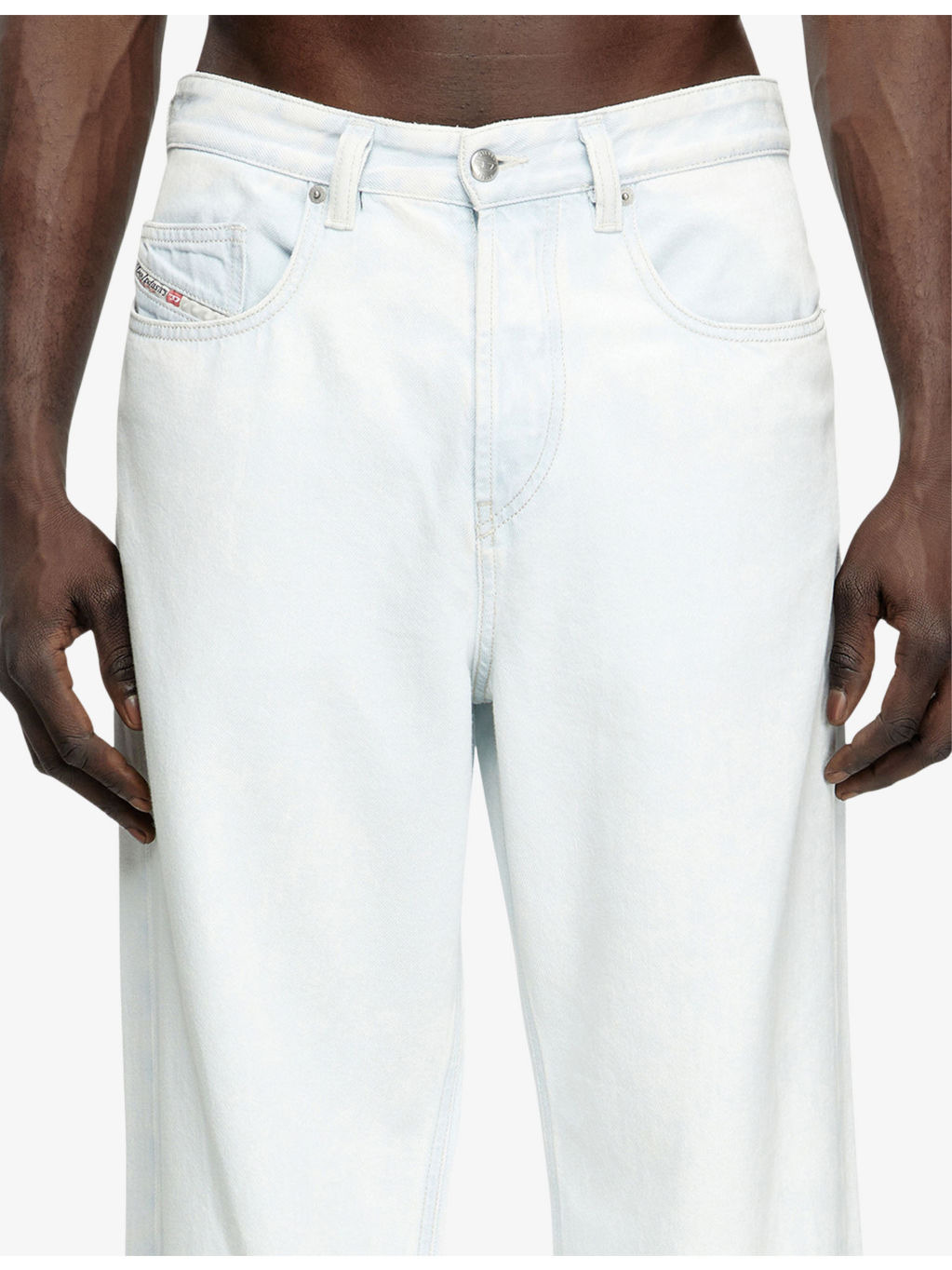 2001 D-Macro Wide-Leg Denim-Blend Jeans - 5