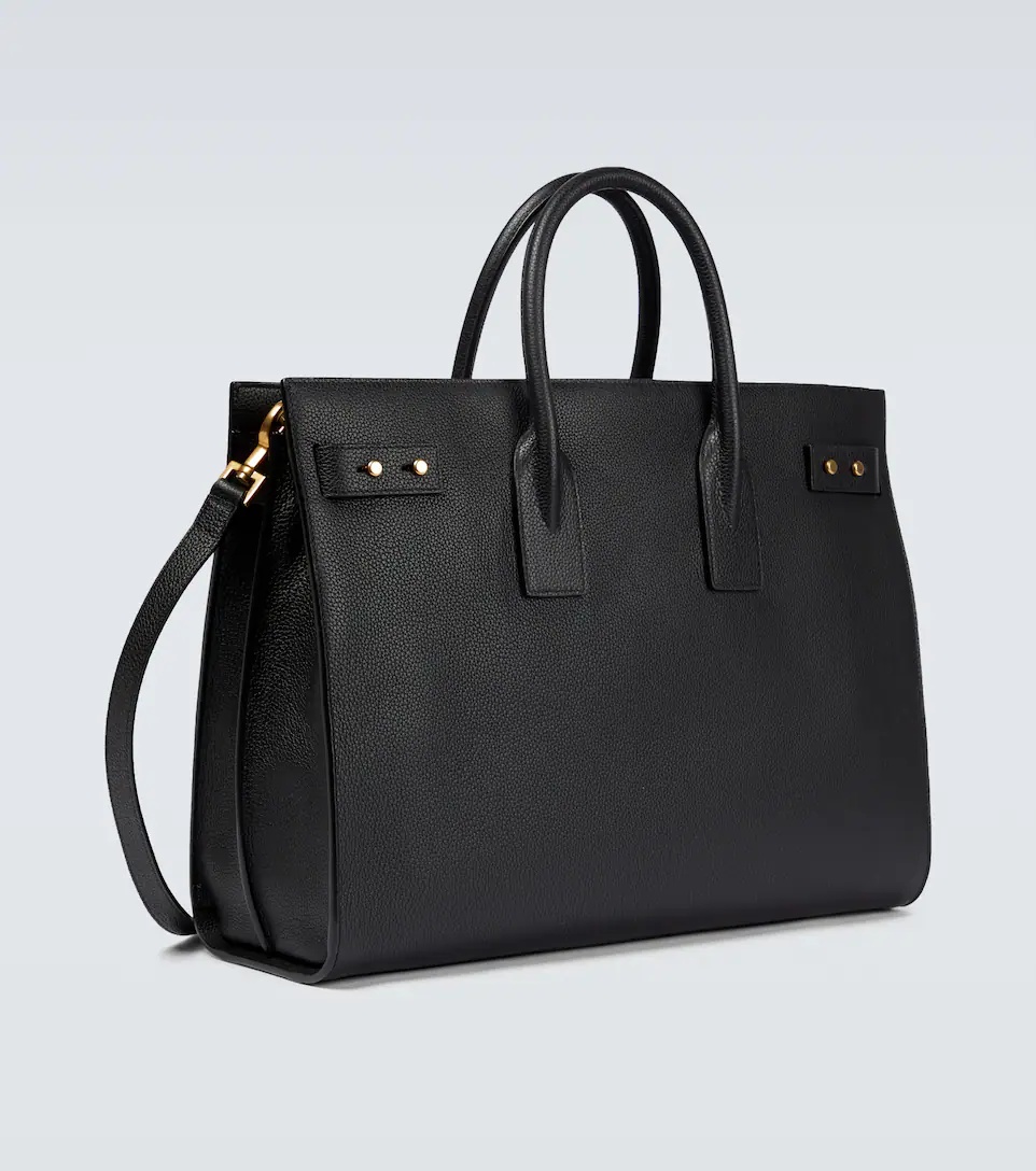 SAINT LAURENT Sac de Jour Thin Large leather bag | mytheresa