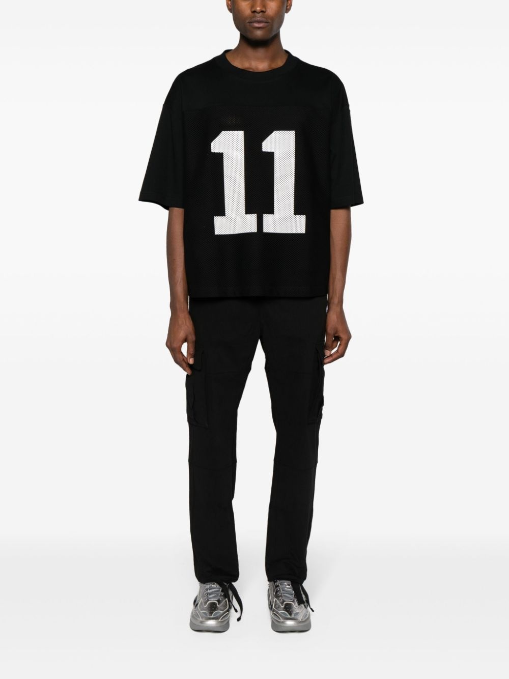 Cross tapered cargo trousers - 2