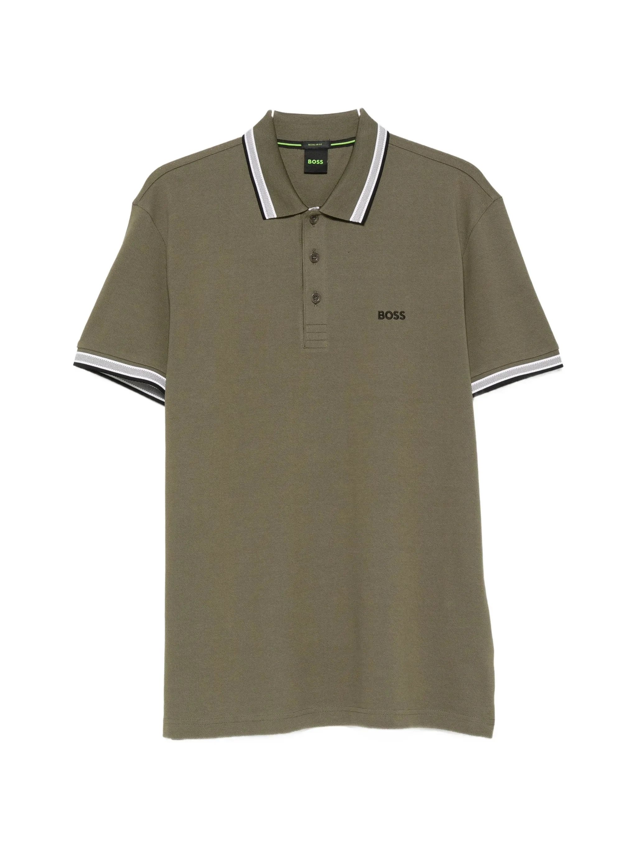 Boss Paddy Logo-embroidered Polo Shirt - 1