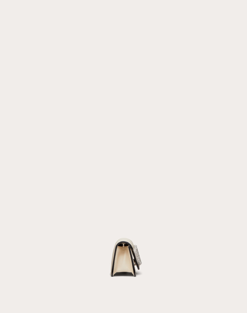 VALENTINO GARAVANI LOCÒ MICRO BAG WITH CHAIN AND JEWEL LOGO 4