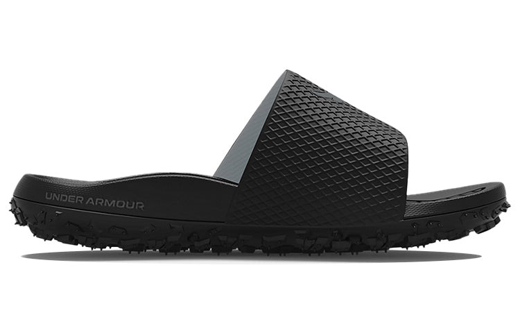 Under Armour Project Rock Slide 'Black Pitch Grey' 3025237-001 - 2