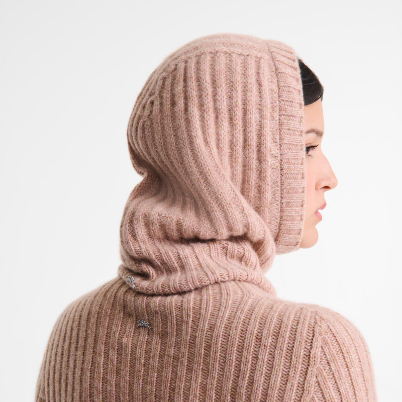 Longchamp Balaclava Pink Tea - Knit outlook
