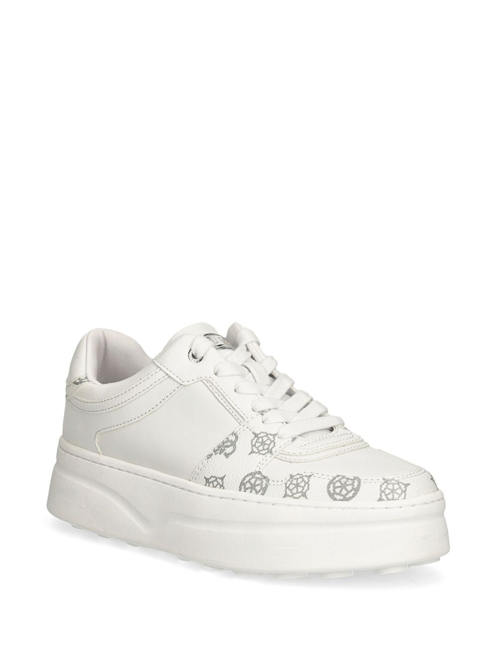 logo-pattern sneakers - 2