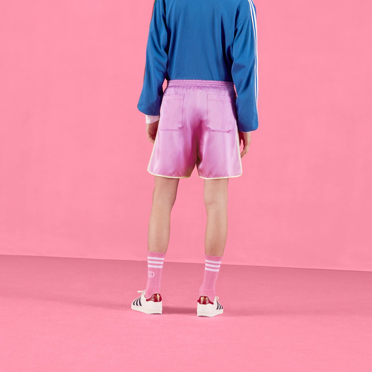 adidas x Gucci Trefoil print shorts - 7