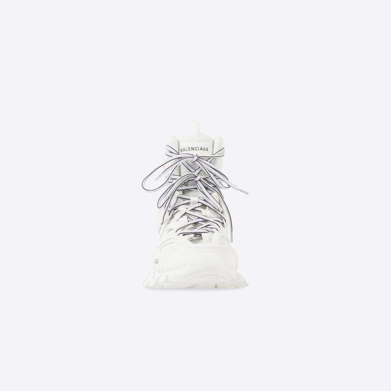 BALENCIAGA Men's Track Hike Sneaker in White outlook
