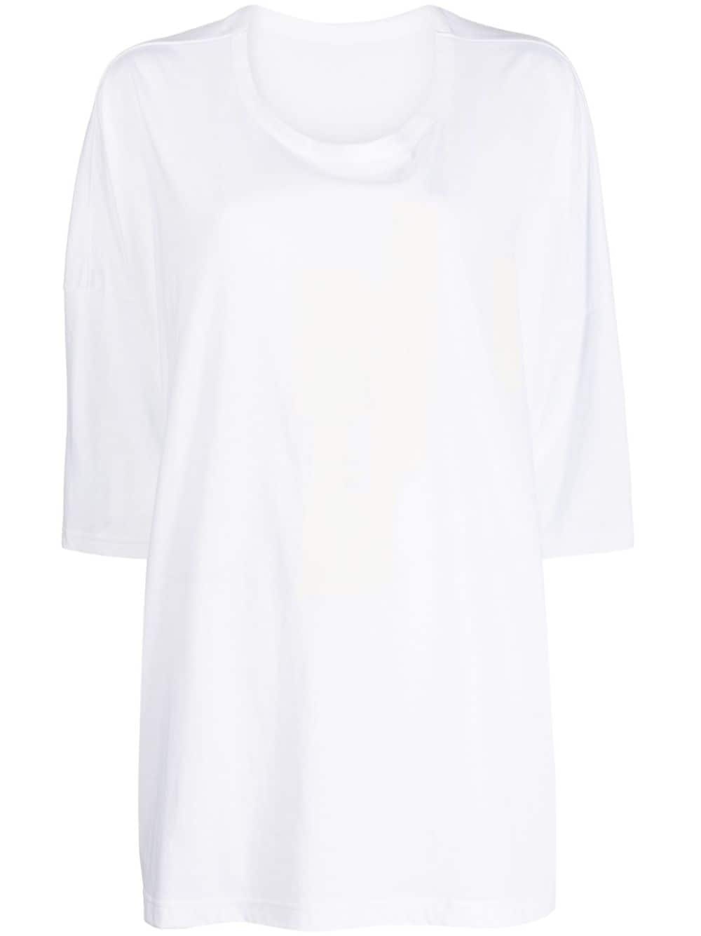 Block-print cotton T-shirt - 1