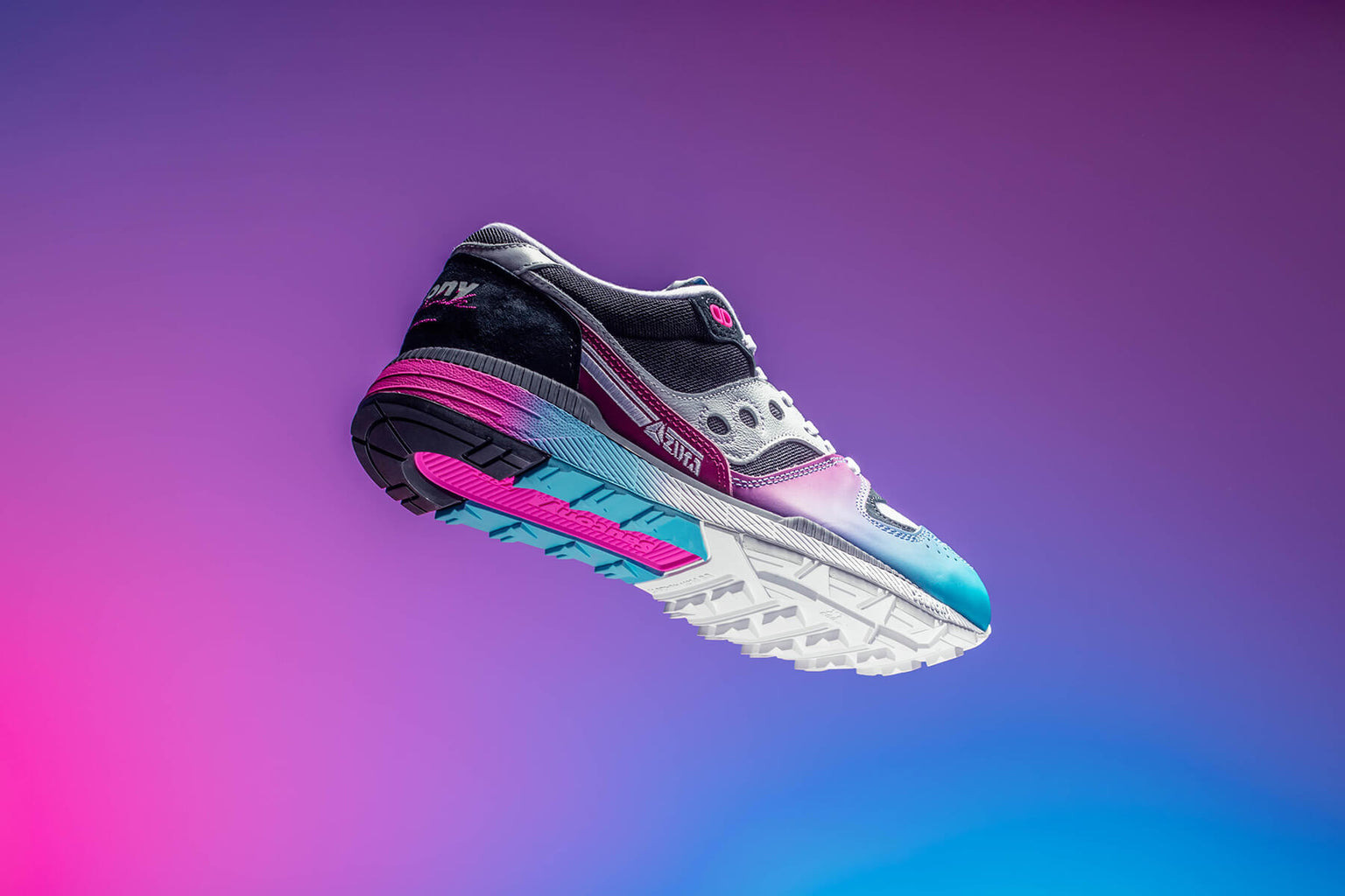 SAUCONY X ACRIBIK 'TECH NOIR' - AZURA - 5