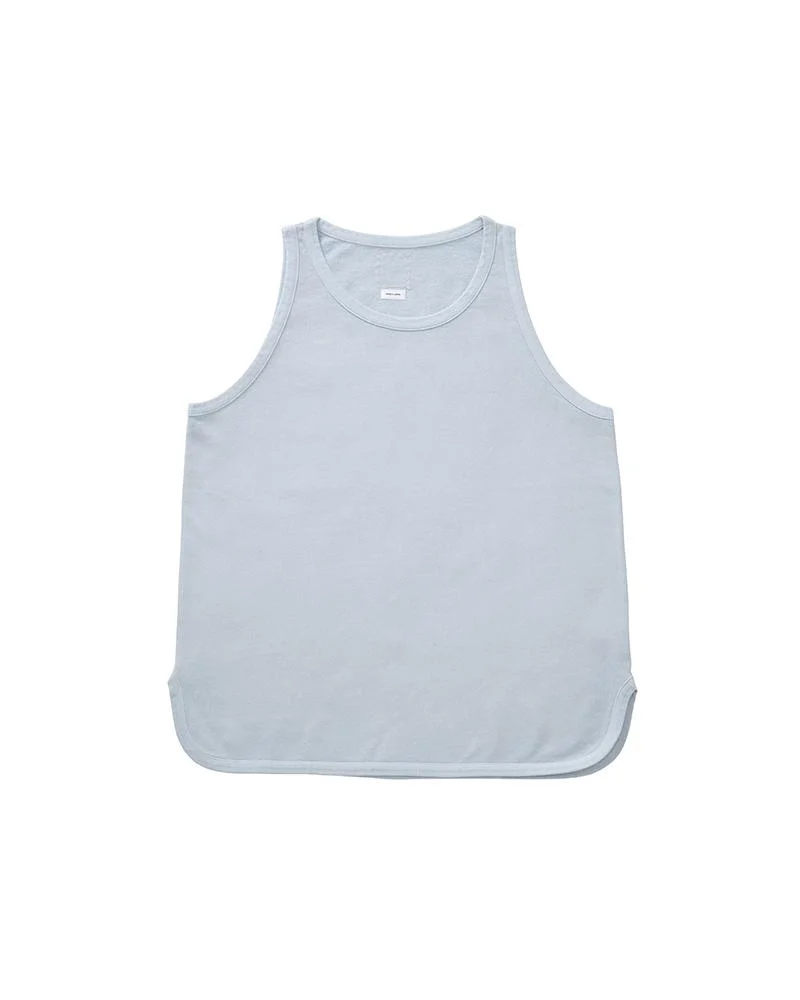 SANDO TANK TOP DMGD LT.BLUE - 1