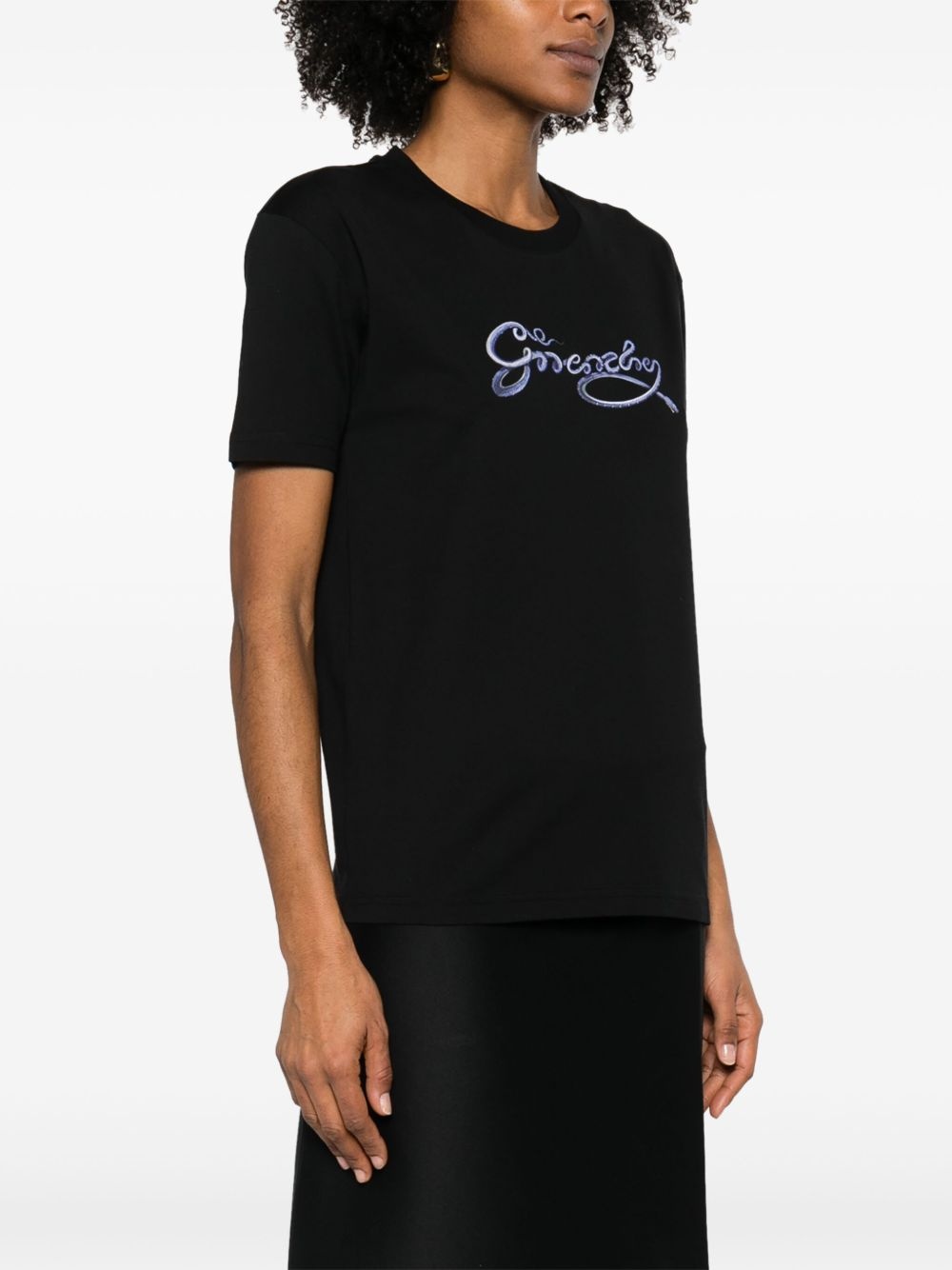 snake-print T-shirt - 3