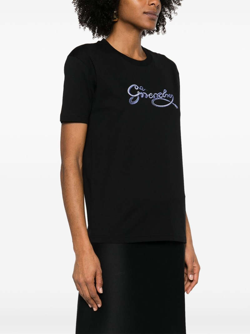 snake-print T-shirt 3