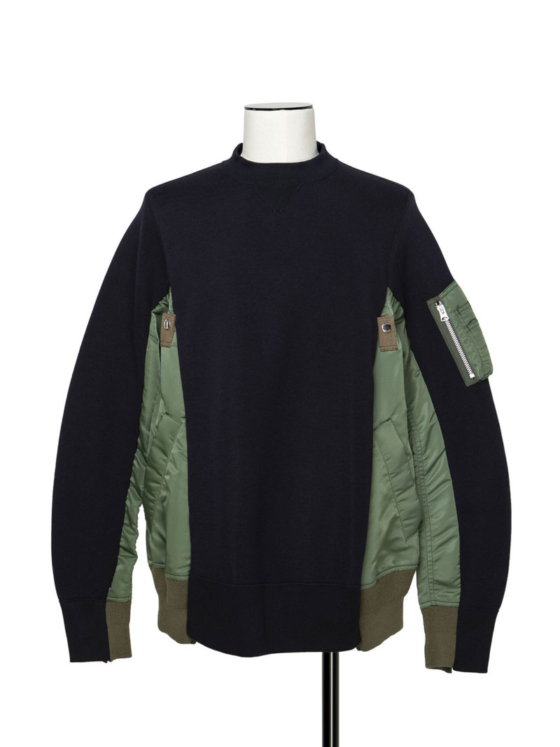 Sponge Sweat x Nylon Twill Pullover - 1