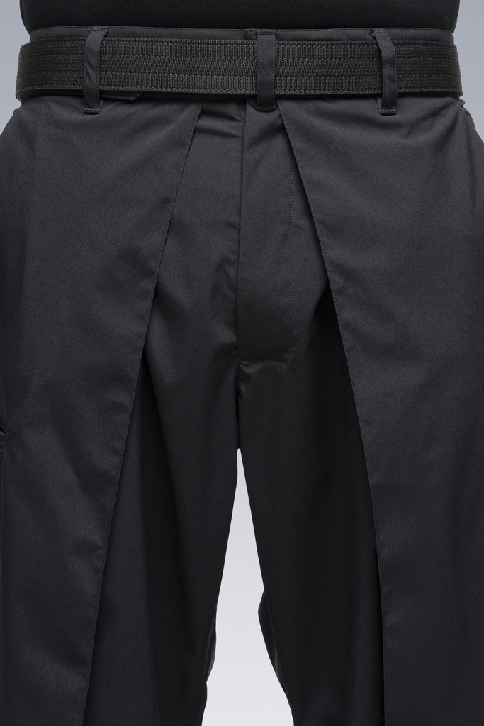 P45-E Encapsulated Nylon Single Pleat Trouser Black - 12