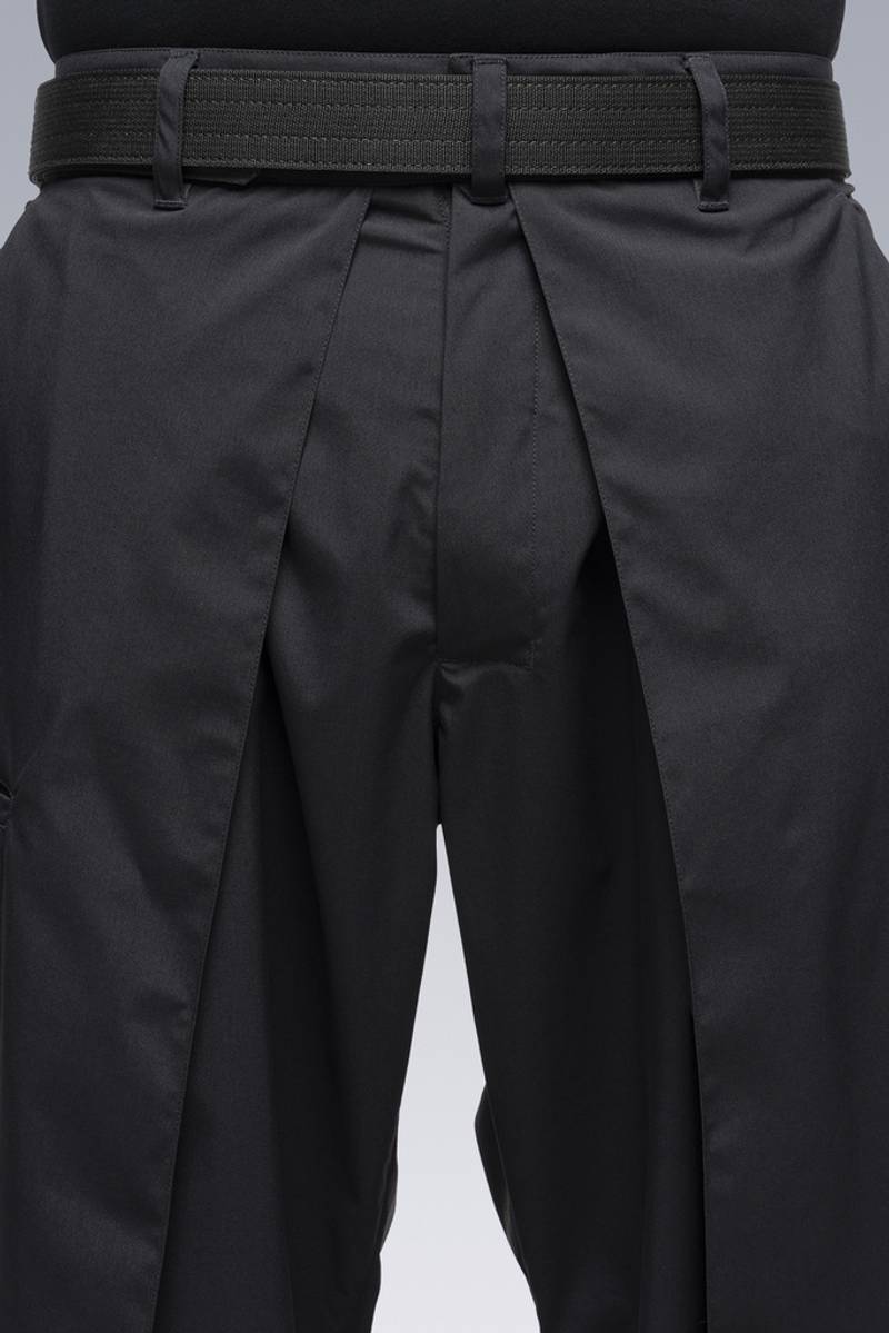 P45-E Encapsulated Nylon Single Pleat Trouser Black 12