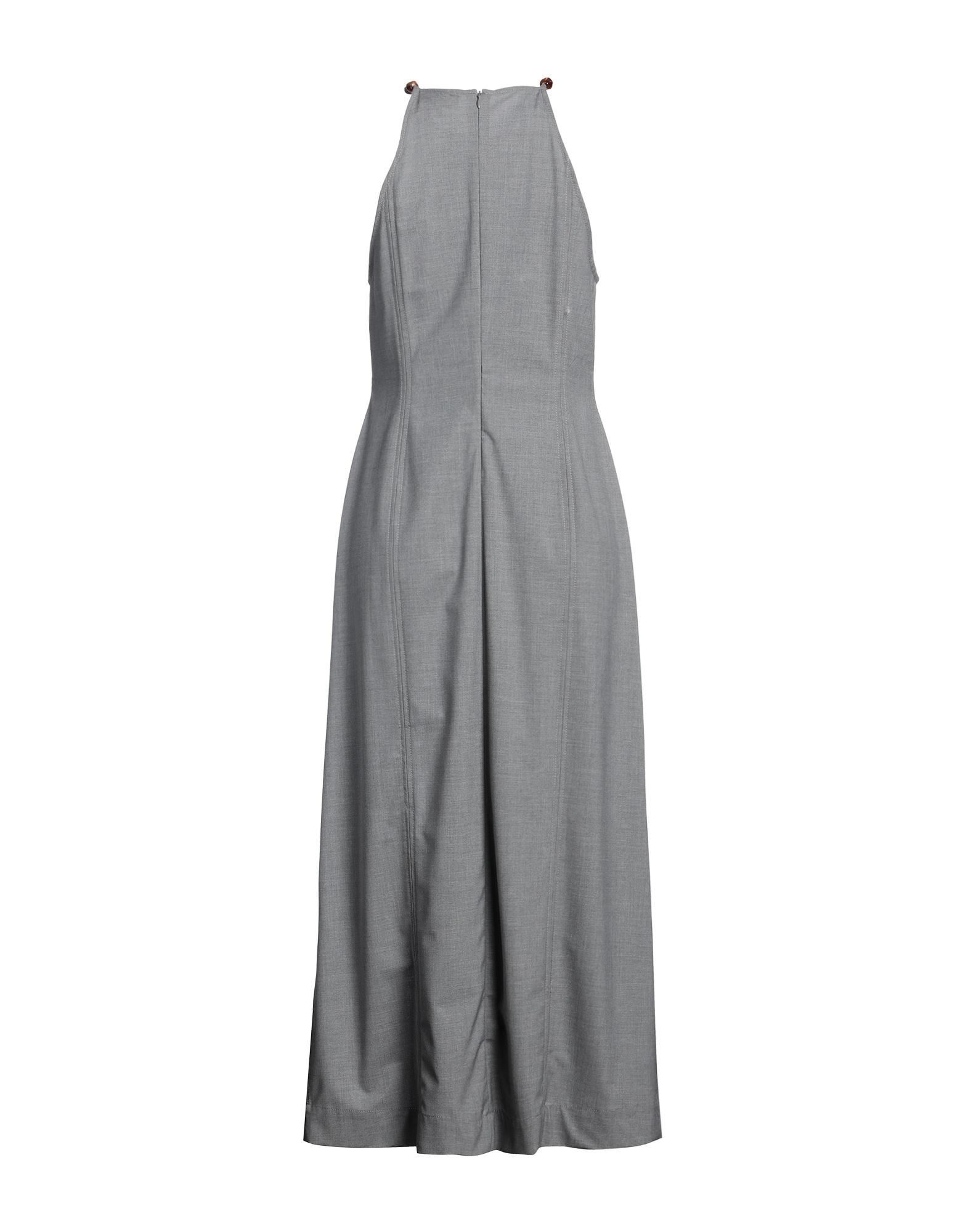 Grey Women's Long Dress - 2