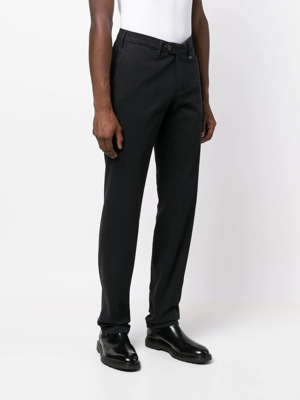 slim-fit tailored trousers - 3