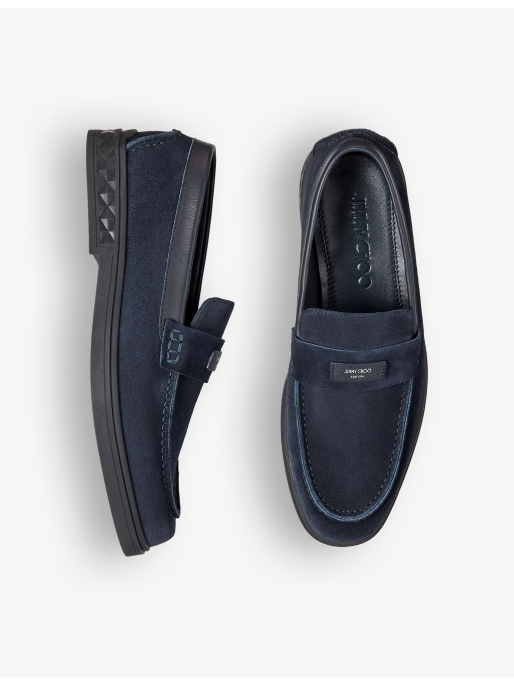 Josh Driver reverse-suede loafers - 2