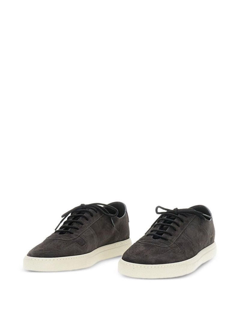 lace-up leather sneakers 3