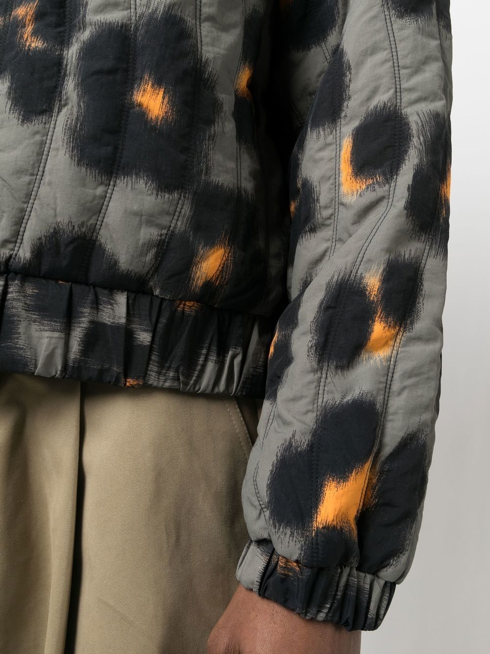 Hana Leopard reversible bomber jacket - 5