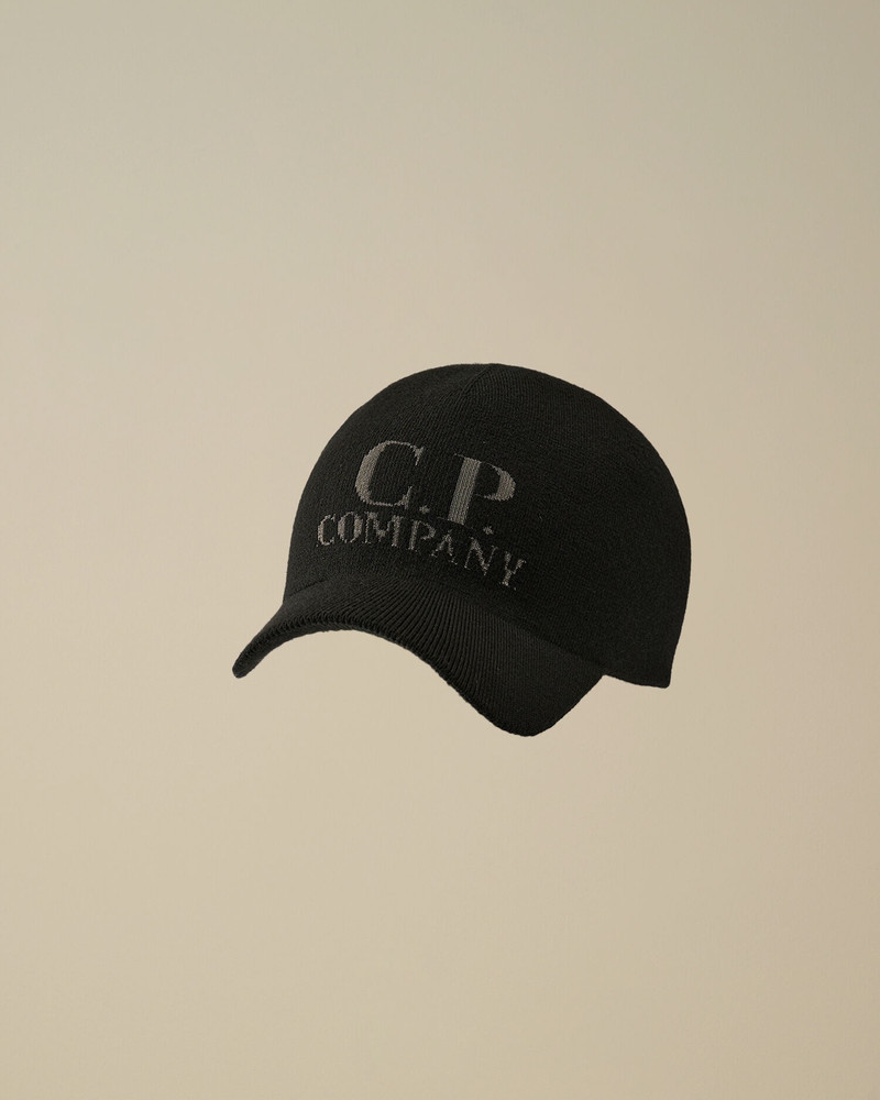 Extrafine Merino Wool Logo Cap - 1